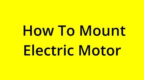 how to mount electric motor capacitors in a pvc box|electric motor capacitor problems.